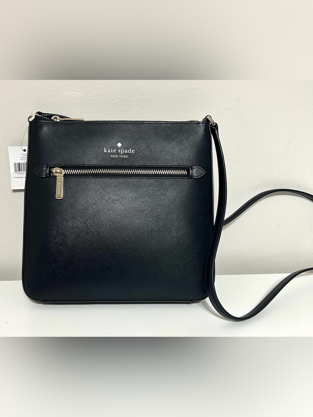 NWT Women’s Kate Spade Sadie Large Black Saffiano Leather Crossbody